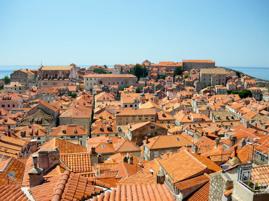 Aussicht auf Dubrovnik Altstadt