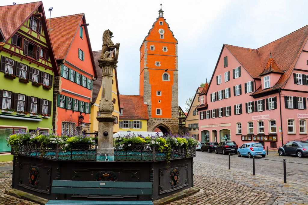 Löwenbrunnen Dinkelsbühl