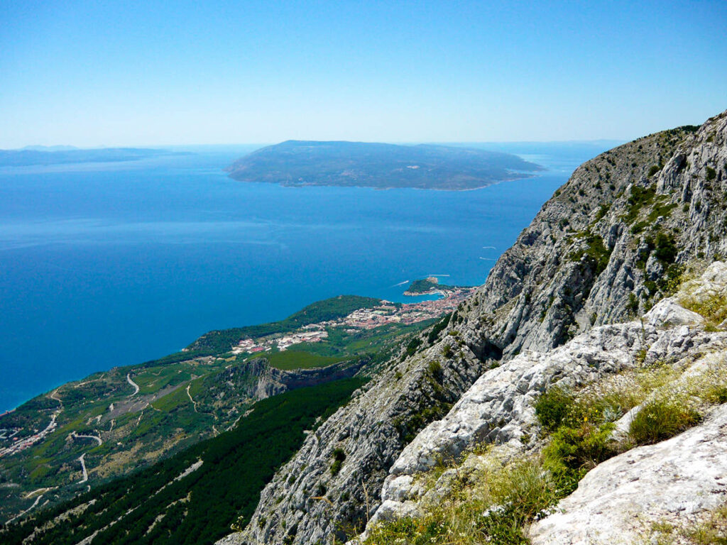 Makarska vom Biokovo