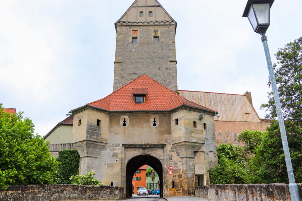 Rothenburger Tor in Dinkelsbühl