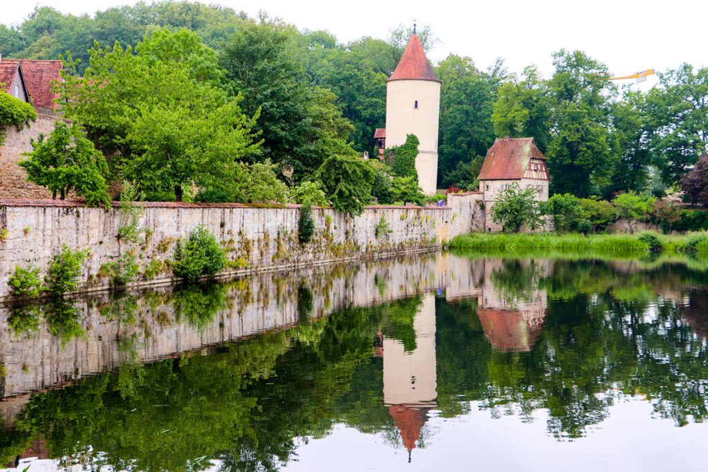 Rothenburger Weiher mit der Faulturm