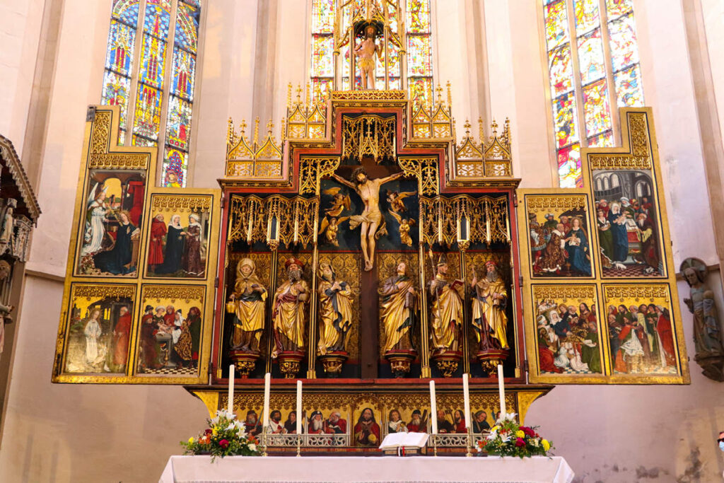 Zwölf Boten Altar in Rothenburg