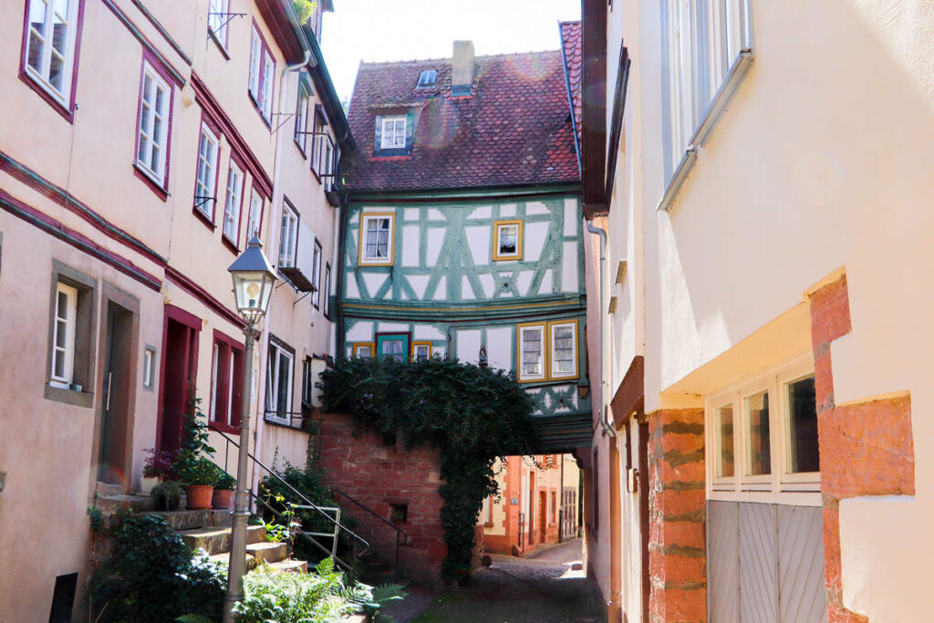 Ein Haus im Schwarzviertel Miltenberg