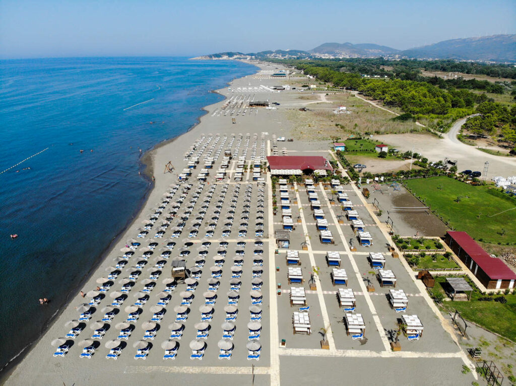 Cabo Beach Ulcinj Luftaufnahme