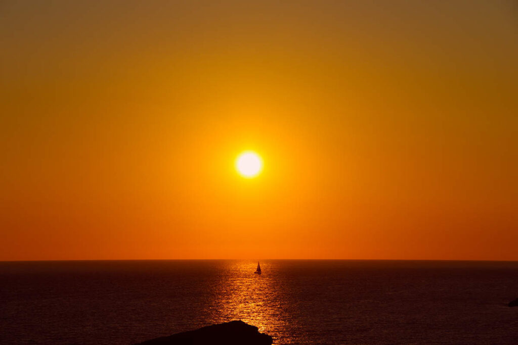 Sonnenuntergang Altstadt Ulcinj