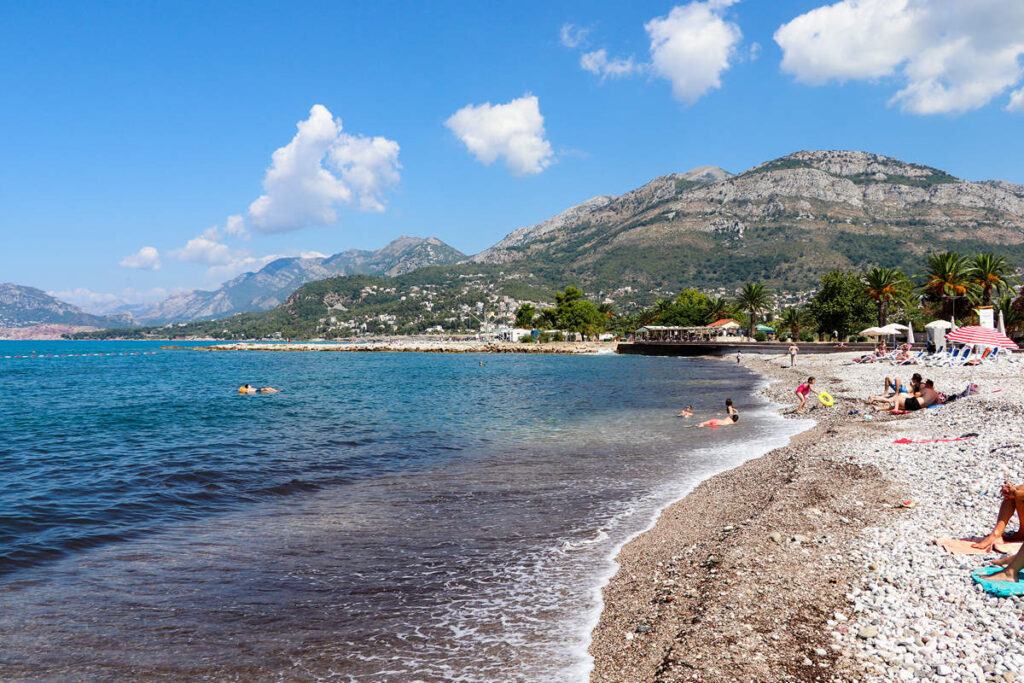 Strand in Bar Montenegro