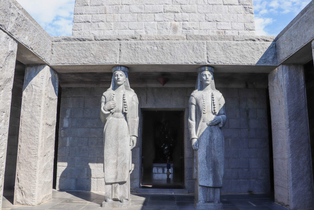 Eingang Mausoleum von Petar II. Petrović Njegoš