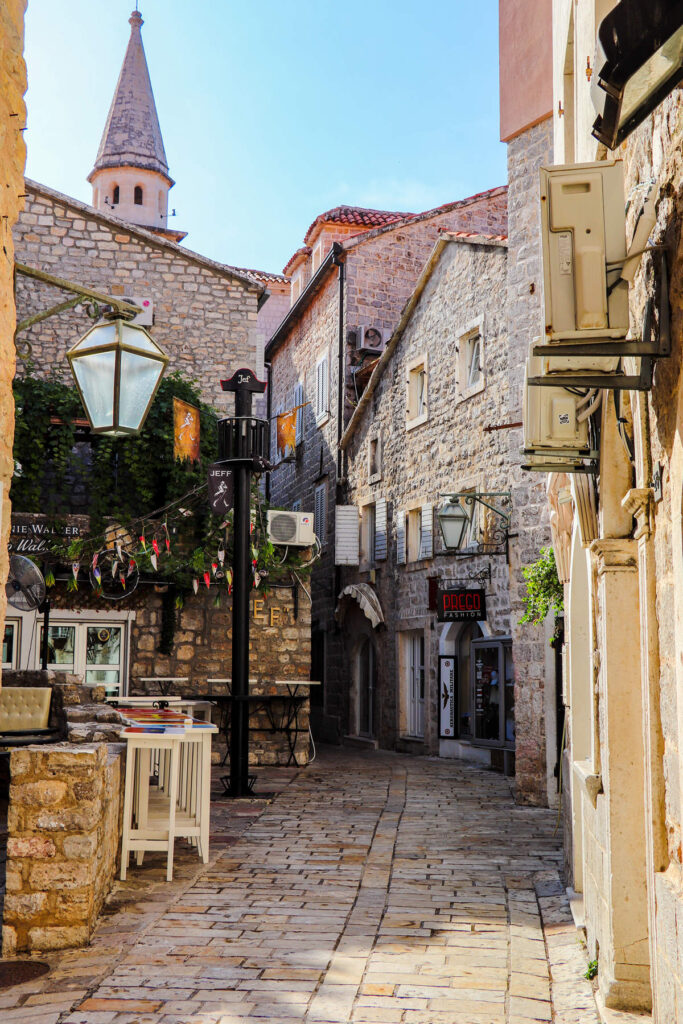 Gasse Altstadt Budva