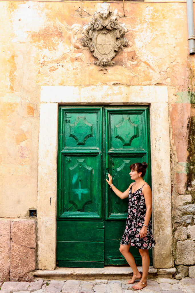 Alte Haustür Kotor Altstadt