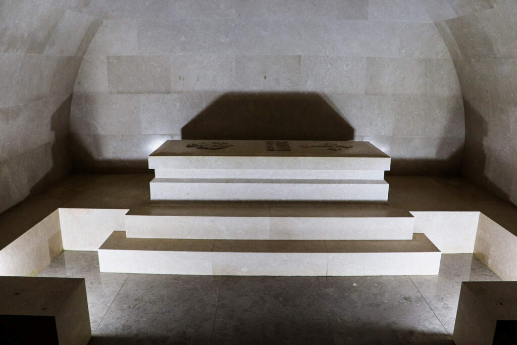 Krypta im Mausoleum Lovcen Nationalpark