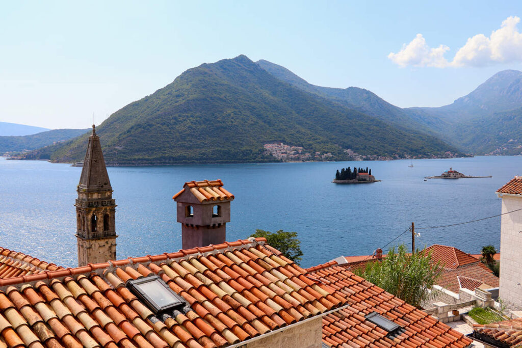 Inseln Perast Bucht von Kotor