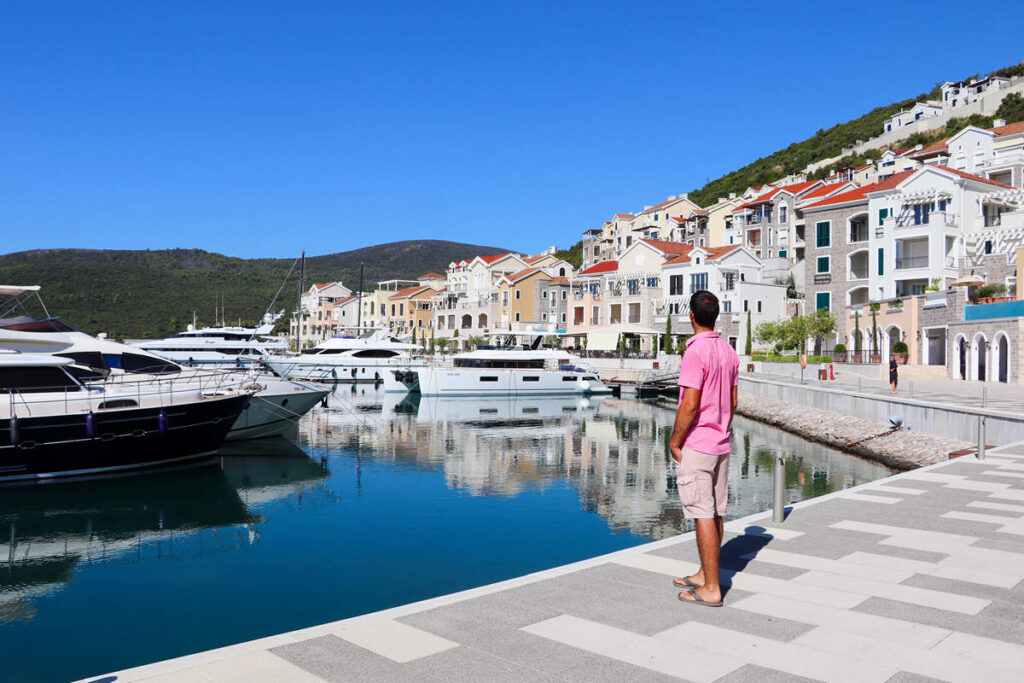 Luštica Bay in Montenegro