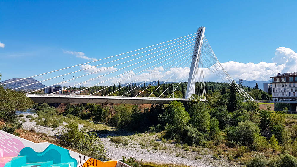 Millenium-Brücke Podgorica
