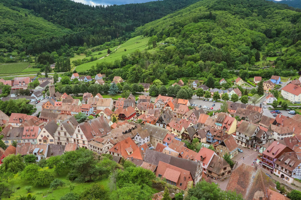 Aussicht von der Burg Kaysersberg