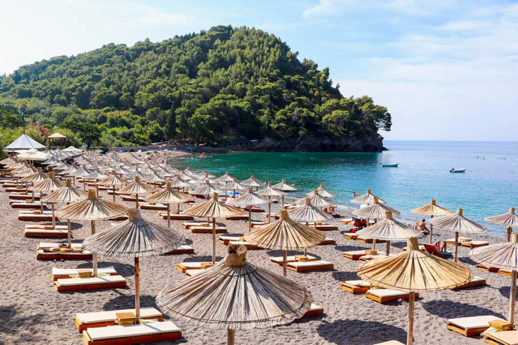 Luchica Beach in Montenegro