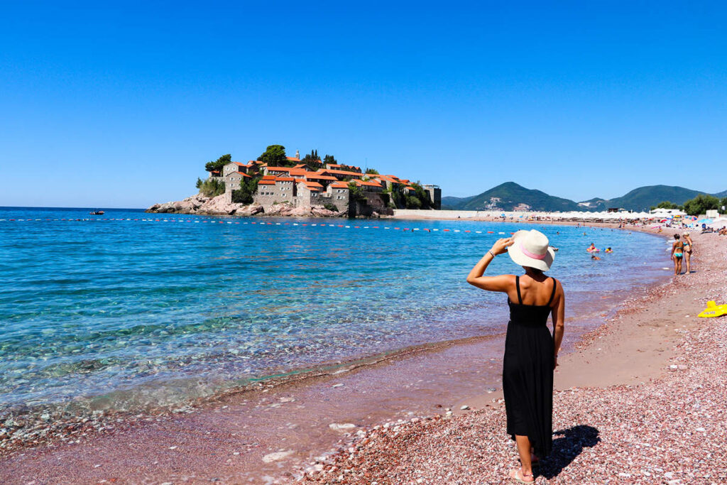 Sveti Stefan Strand