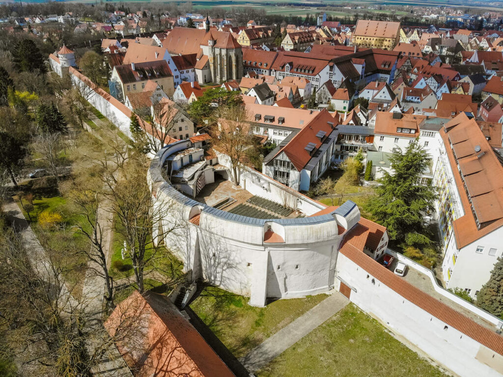 Alte Bastei in Nördlingen