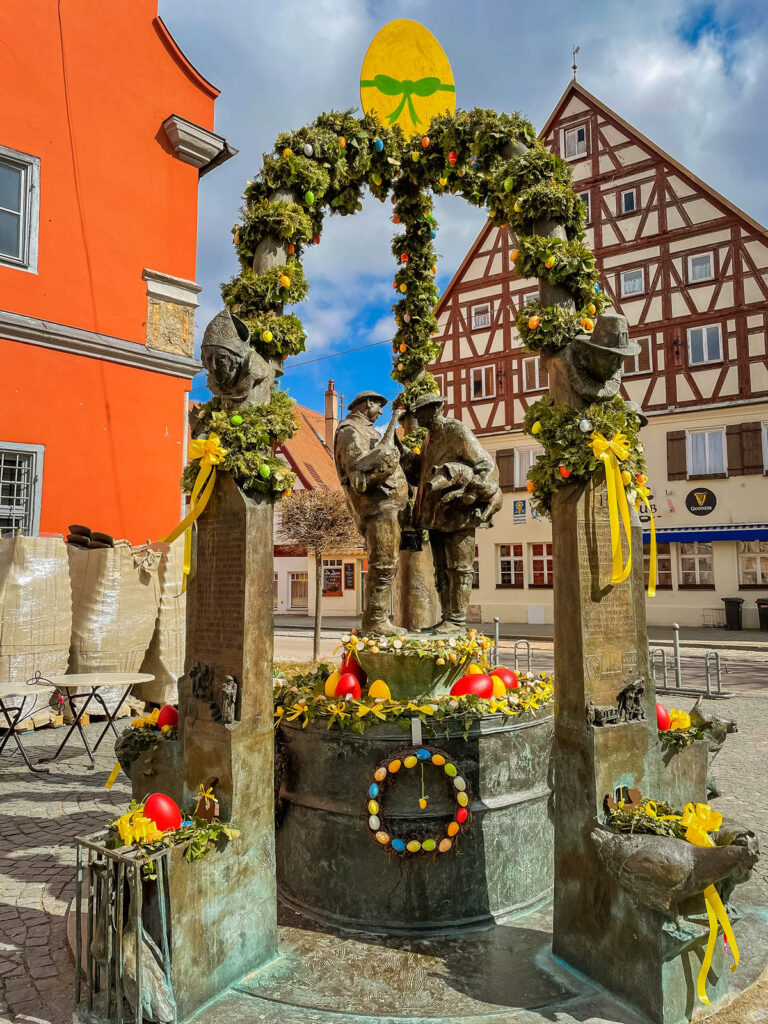 Marktbrunnen Nördlingen