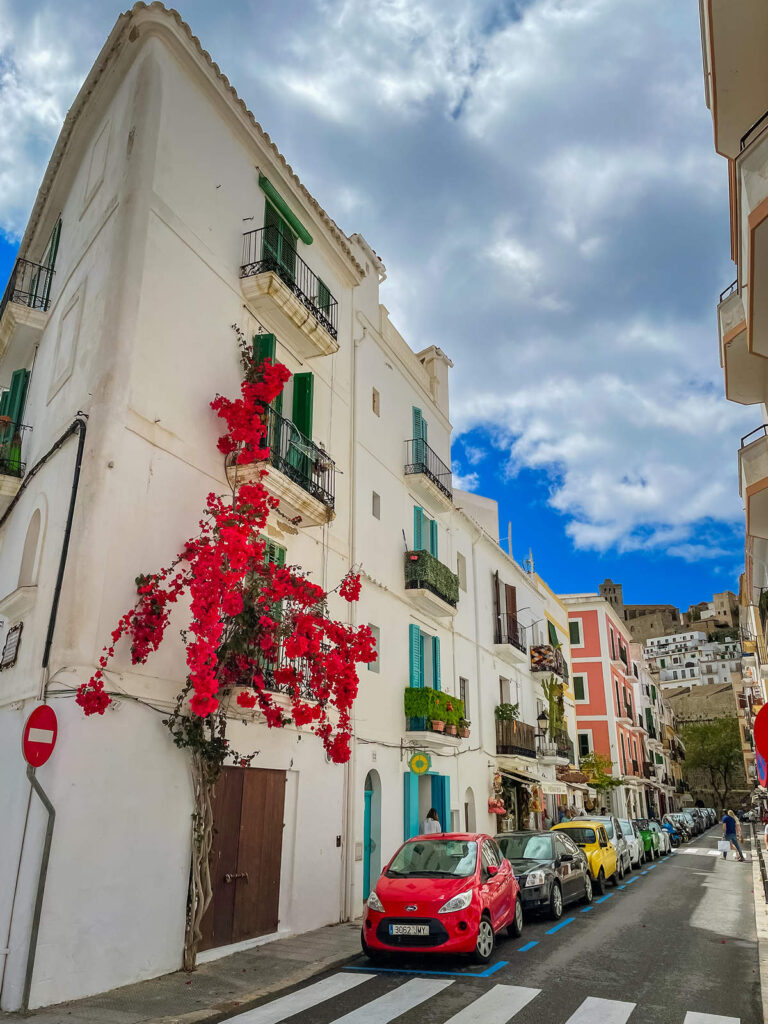 Straßenbild Ibiza-Stadt