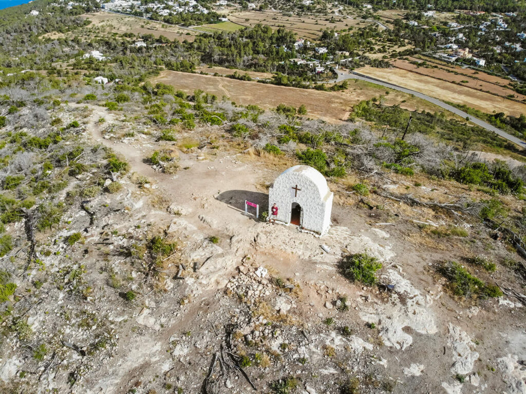 Capella de Sa Talaia aus der Luft