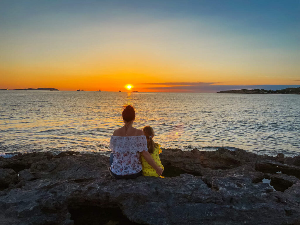 Sonnenuntergang in Sant Antoni de Portmany