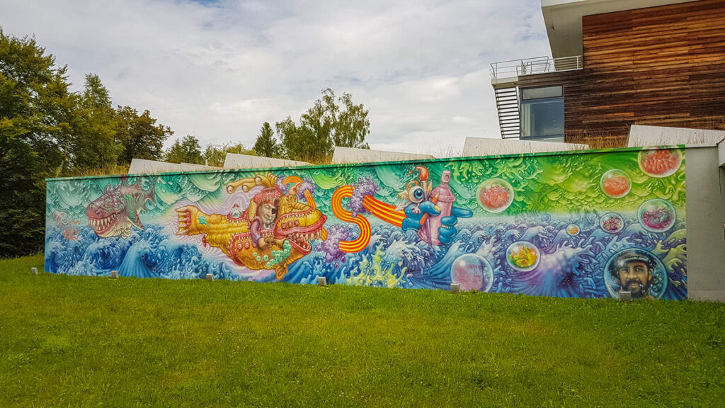 Graffiti im Buchheim Museum