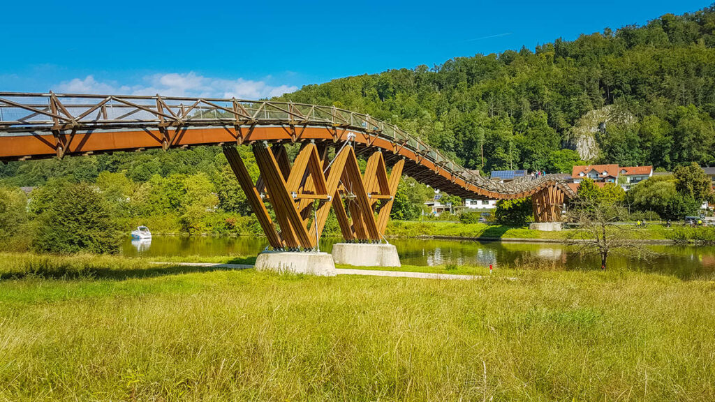 Holzbrücke Tatzelwurm Essing
