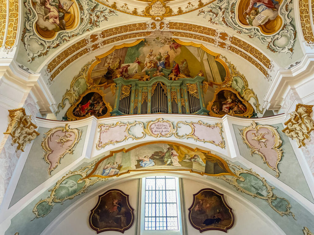 Orgel in der Wallfahrtskirche Marienberg