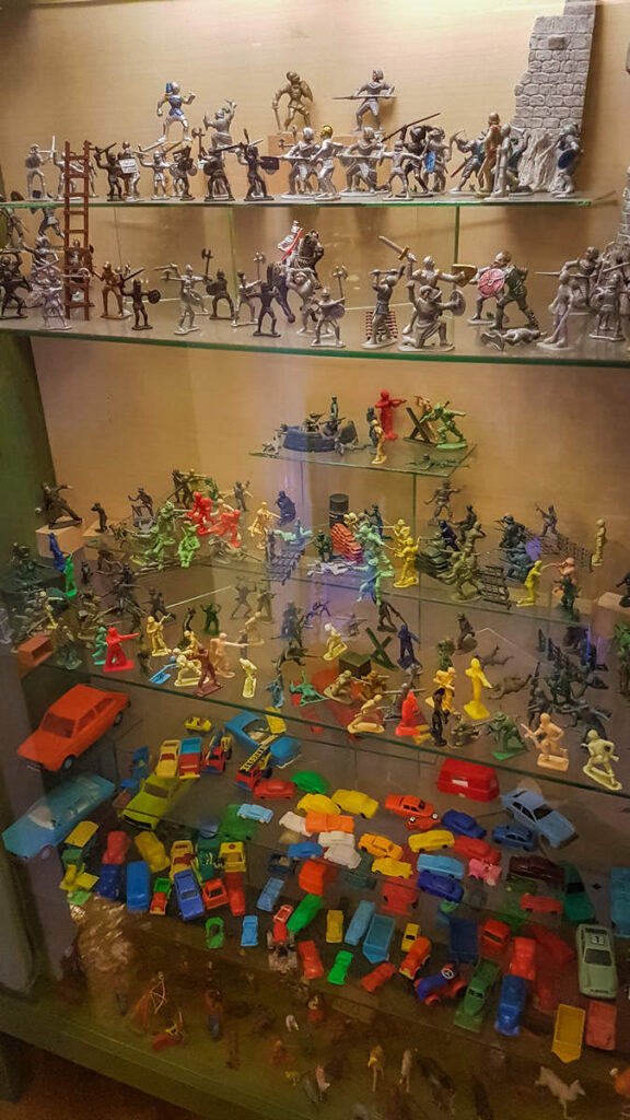 Spielfiguren im Spielzeugmuseum Keszthely