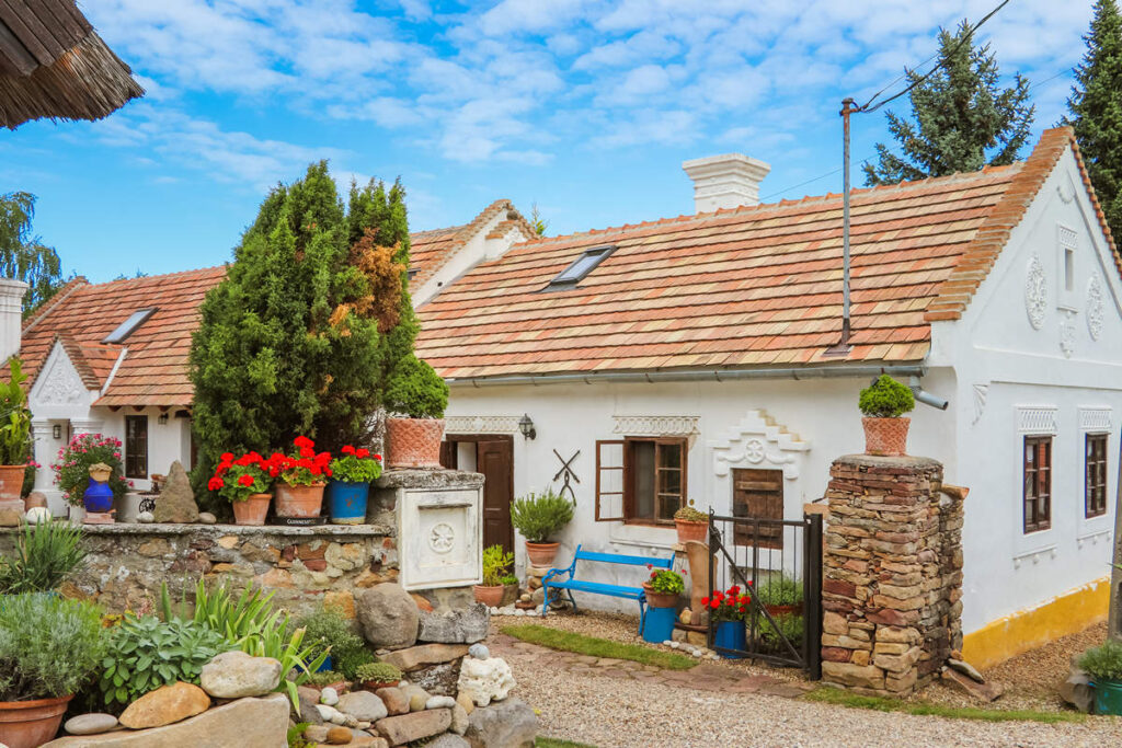 Traditionelles ungarisches Haus