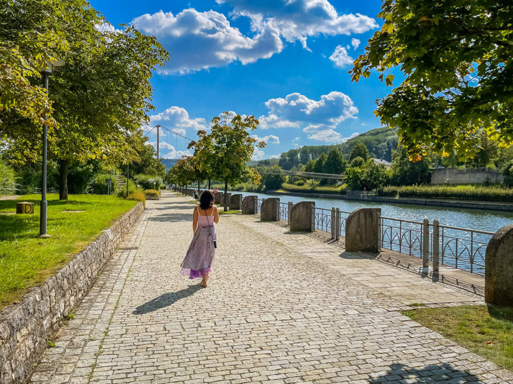 Uferpromenade Berching
