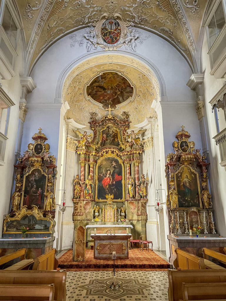 Altar Schutzengelkirche in Burghausen