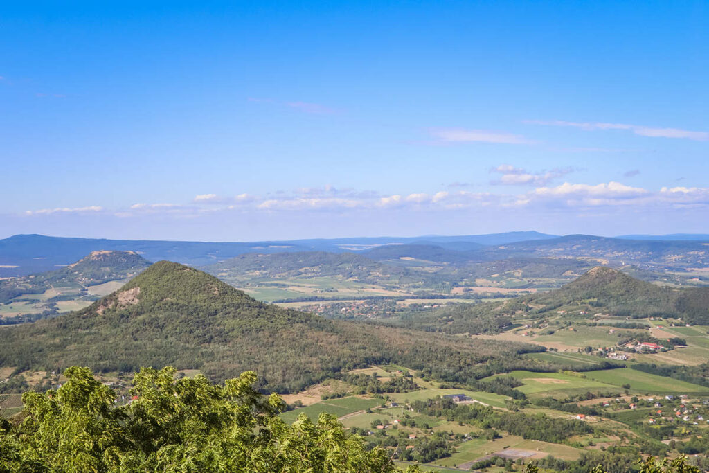 Aussicht aus dem Aussichtsturm Kisfaludy