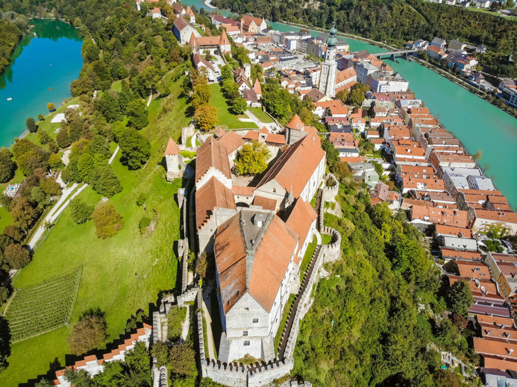 Aussichtsplattform Burg zu Burghausen