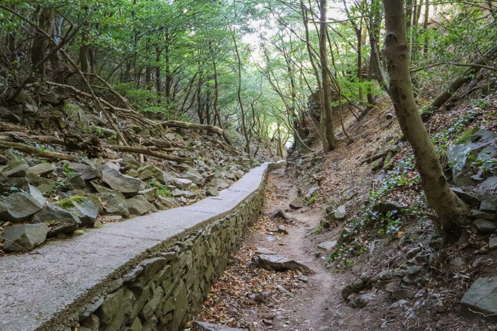 Wanderweg zum Kőkapu in Badacsony
