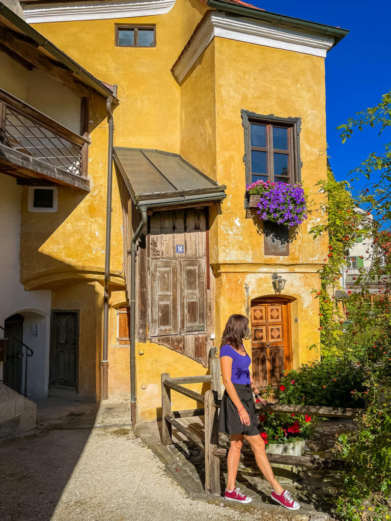 Altes Wohnhaus in der Burg von Burghausen