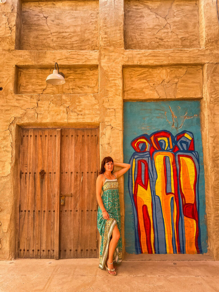 Wandmalerei Al Seef Dubai