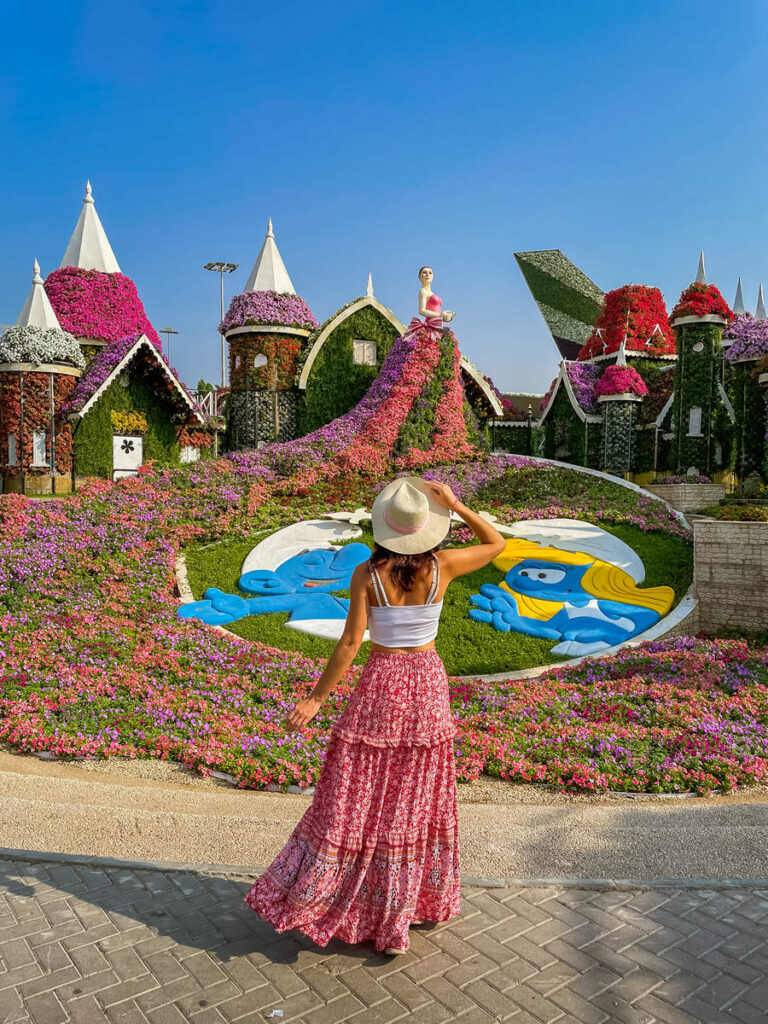 Blumengarten Dubai Floral Clock