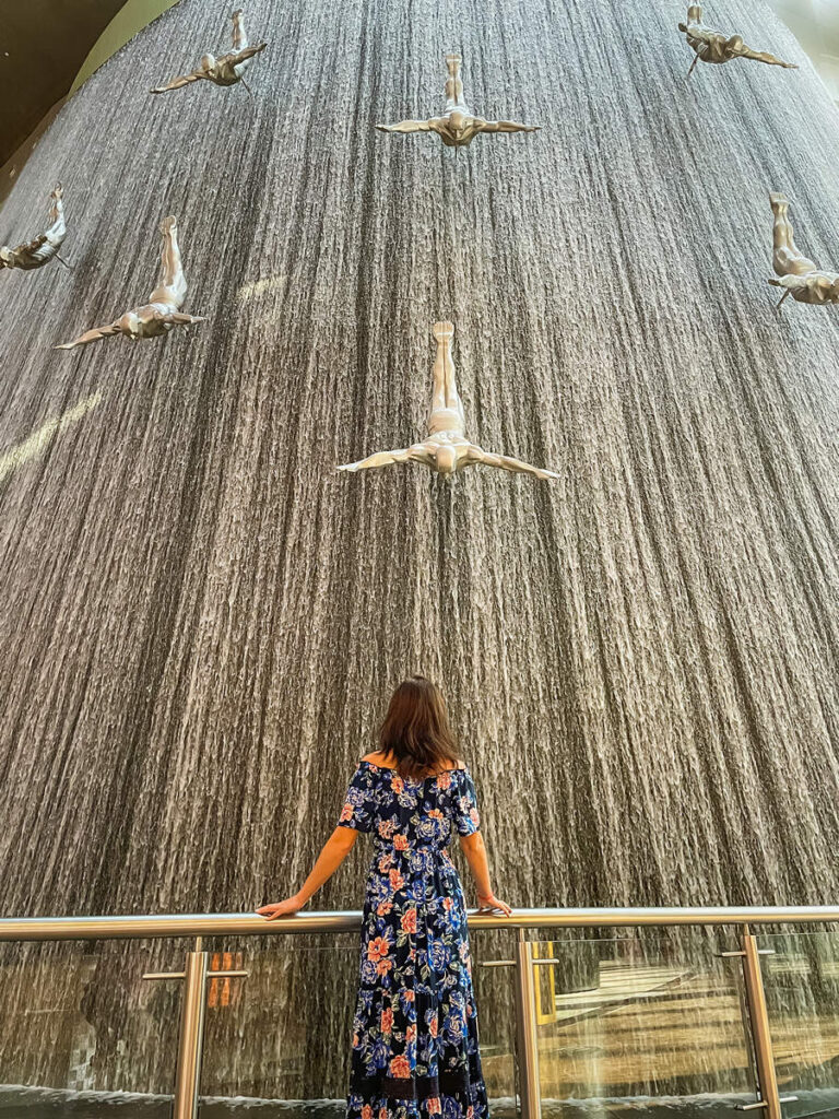 Dubai Mall Wasserfall