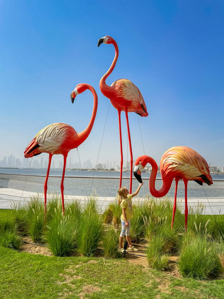 Flamingos Dubai Creek Harbour