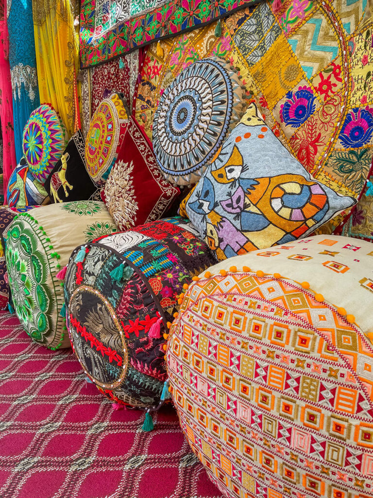Kissen Textil Souk Dubai
