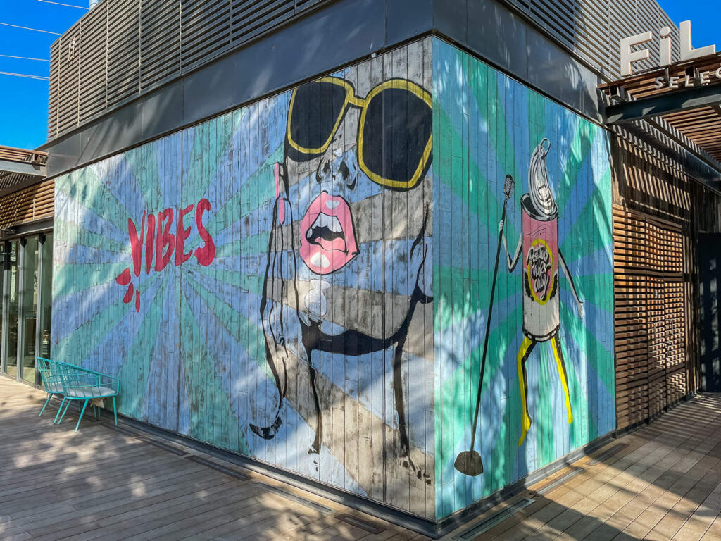 Vibes Street-Art Gemälde La Mer