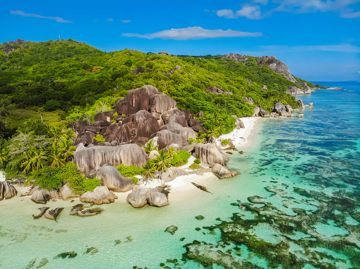 La Digue Strand