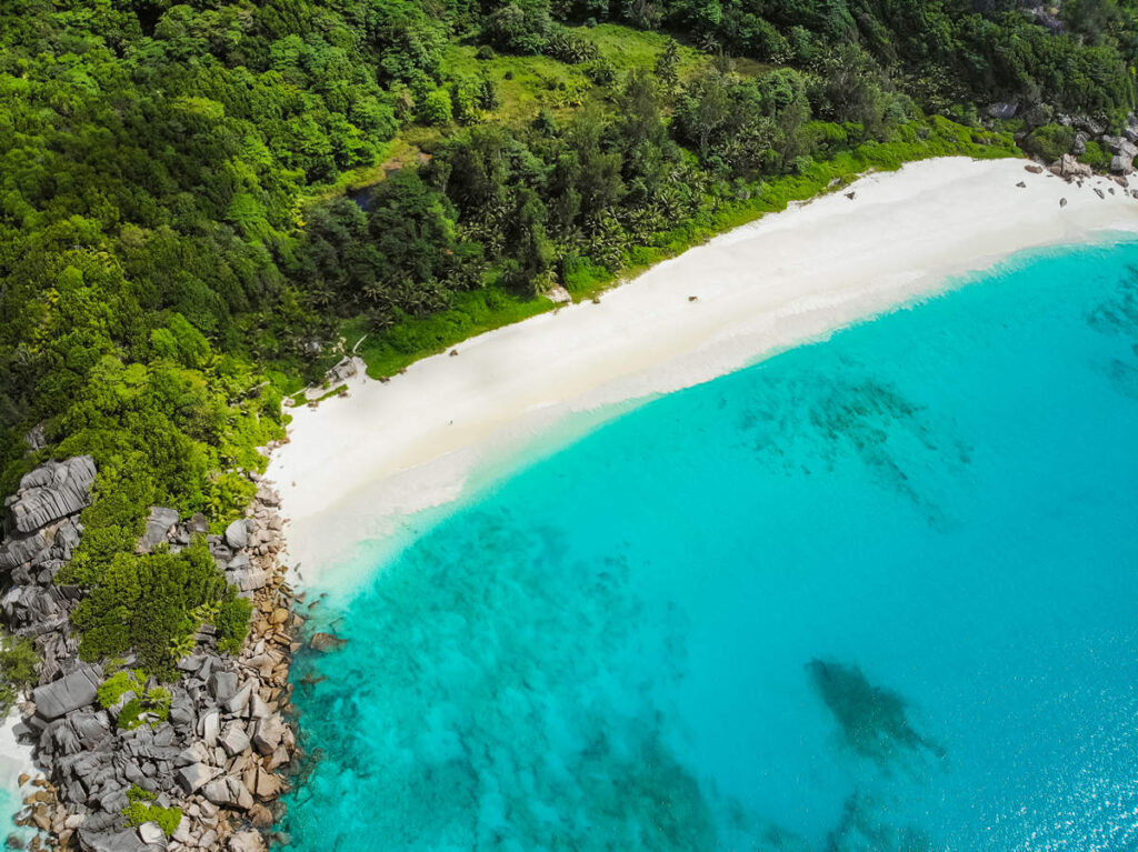 Petite Anse Beach auf La Digue