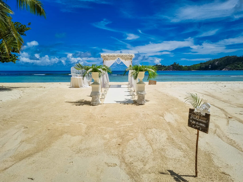 Hochzeitsspot Baie Lazare Public Beach