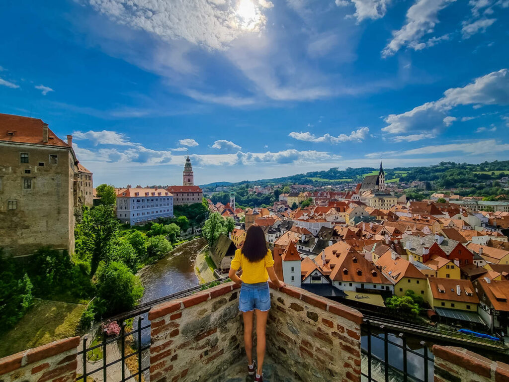 Altstadt und das Schloss von Český Krumlov