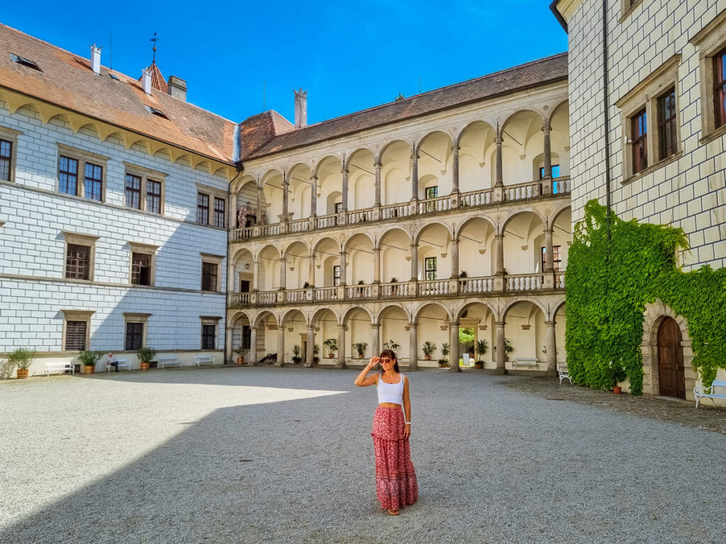 Schlosshof Jindřichův Hradec