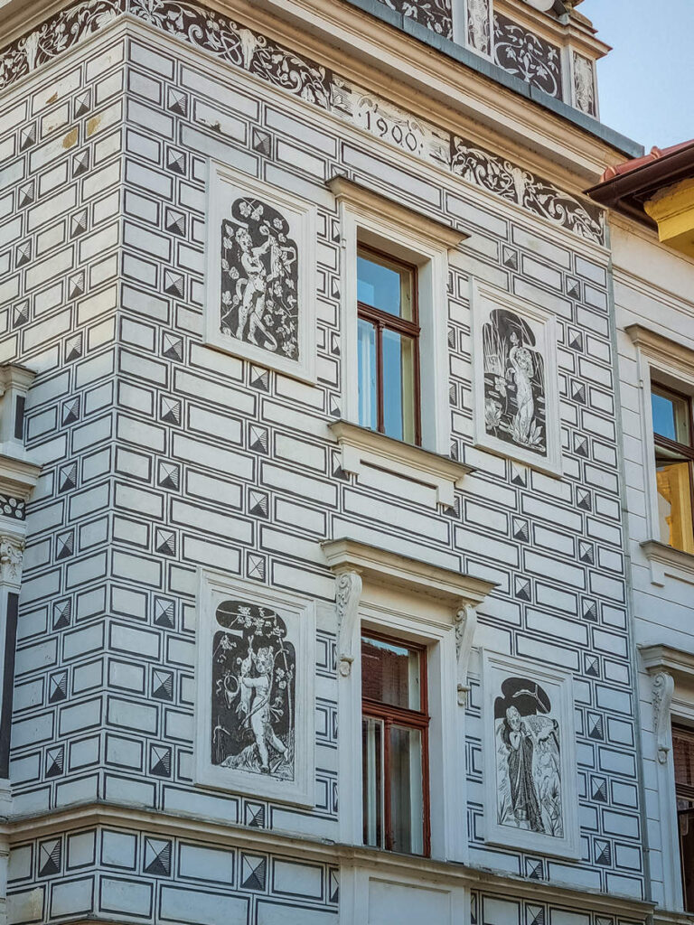 Fassade Haus Písek