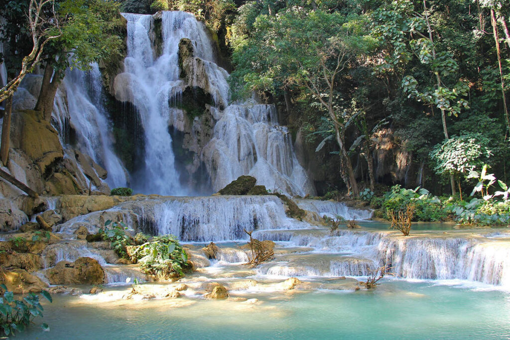 Kuang Si Wasserfall