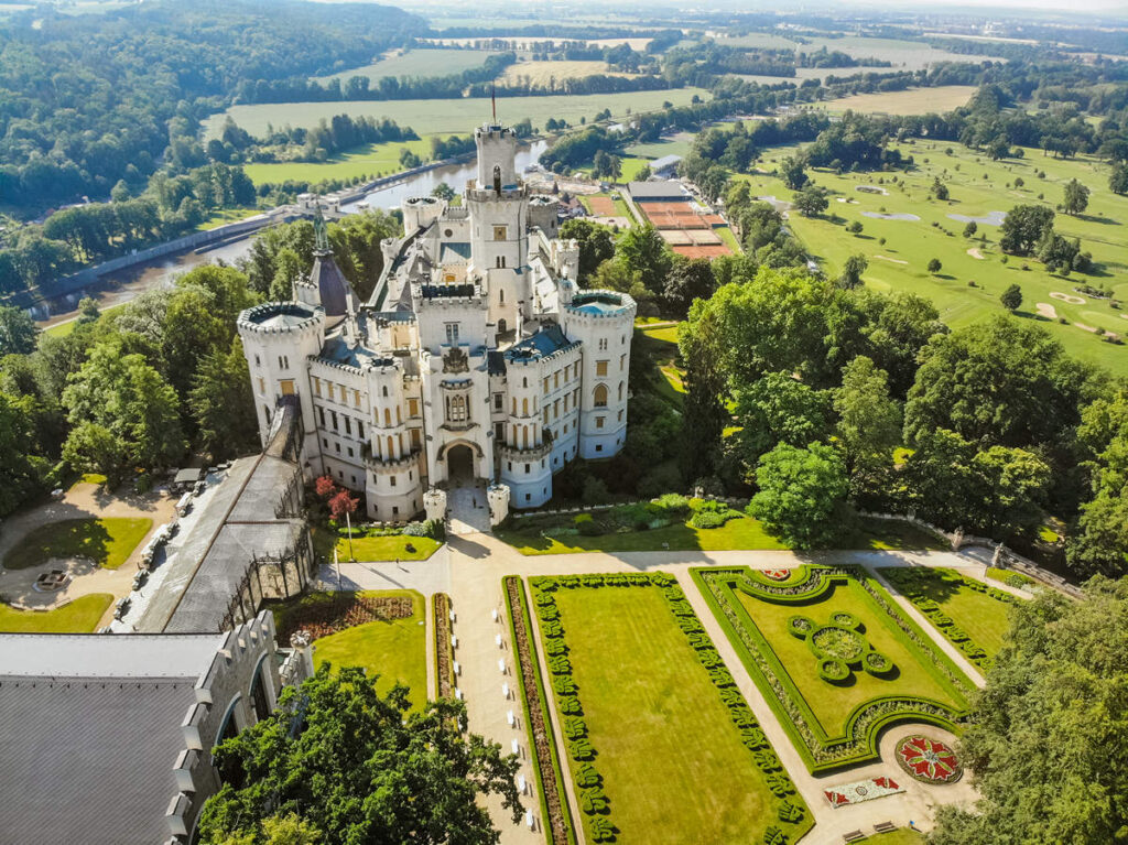 Schlosspark und Schloss Frauenberg